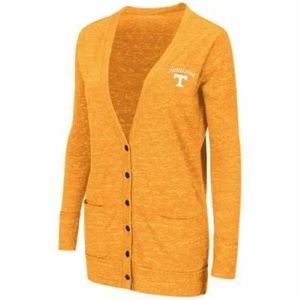 COLOSSEUM TENNESSEE Volunteers Minx LONG CARDIGAN ORANGE